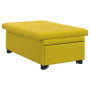 Sofá Cama Diseño Extraíble 3 en 1 Terciopelo Amarillo | Foro24.es | Tu tienda online para hogar, jardín y más Foro24.es