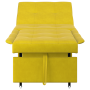 Sofá Cama Diseño Extraíble 3 en 1 Terciopelo Amarillo | Foro24.es | Tu tienda online para hogar, jardín y más Foro24.es