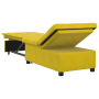 Sofá Cama Diseño Extraíble 3 en 1 Terciopelo Amarillo | Foro24.es | Tu tienda online para hogar, jardín y más Foro24.es
