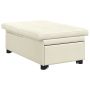 Sofá cama 3 en 1 extraíble crema terciopelo | Foro24.es | Tu tienda online para hogar, jardín y más Foro24.es