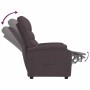 Sillón reclinable de tela marrón oscuro | Foro24.es | Tu tienda online para hogar, jardín y más Foro24.es