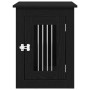 Mueble para jaula de perro de roble negro, 62 x 45 x 59 cm, madera de ingeniería de , Casetas para perros - Ref: Foro24-86217...