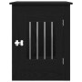 Mueble para jaula de perro de roble negro, 80 x 55 x 68 cm, madera de ingeniería de , Casetas para perros - Ref: Foro24-86217...