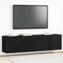 Muebles de TV 2 piezas roble negro 160x30x41 cm madera de ingeniería | Foro24.es | Tu tienda online para hogar, jardín y más Foro24.es