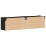 Muebles de TV 2 piezas roble negro 160x30x41 cm madera de ingeniería | Foro24.es | Tu tienda online para hogar, jardín y más Foro24.es