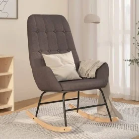 Dark Gray Fabric Rocking Chair by vidaXL, Rocking chairs - Ref: Foro24-341254, Price: 124,48 €, Discount: %