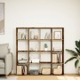 Estantería madera de ingeniería envejecida 137,5x29x137,5 cm | Foro24.es | Tu tienda online para hogar, jardín y más Foro24.es
