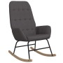 Dunkelgrauer Schaukelstuhl aus Stoff von vidaXL, Schaukelstühle - Ref: Foro24-341254, Preis: 126,29 €, Rabatt: %