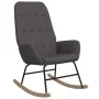 Dunkelgrauer Schaukelstuhl aus Stoff von vidaXL, Schaukelstühle - Ref: Foro24-341254, Preis: 124,48 €, Rabatt: %