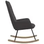 Dunkelgrauer Schaukelstuhl aus Stoff von vidaXL, Schaukelstühle - Ref: Foro24-341254, Preis: 124,48 €, Rabatt: %
