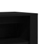 Banco zapatero roble negro 100x35x45 cm madera de ingeniería | Foro24.es | Tu tienda online para hogar, jardín y más Foro24.es