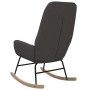 Dunkelgrauer Schaukelstuhl aus Stoff von vidaXL, Schaukelstühle - Ref: Foro24-341254, Preis: 126,29 €, Rabatt: %