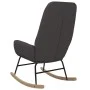 Dunkelgrauer Schaukelstuhl aus Stoff von vidaXL, Schaukelstühle - Ref: Foro24-341254, Preis: 124,48 €, Rabatt: %