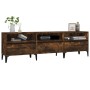 Mueble de TV madera contrachapada roble ahumado 150x30x44,5 cm de , Muebles TV - Ref: Foro24-831922, Precio: 101,19 €
