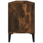 Mueble de TV madera contrachapada roble ahumado 150x30x44,5 cm de , Muebles TV - Ref: Foro24-831922, Precio: 101,19 €