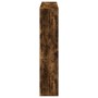 Estantería madera de ingeniería roble ahumado 137,5x29x137,5 cm de , Librerías y estanterías - Ref: Foro24-3310293, Precio: 1...