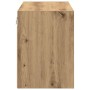 Armarios de pared 2 uds para garaje madera artesanal roble de , Armarios industriales - Ref: Foro24-860660, Precio: 80,17 €
