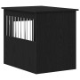 Mueble para jaula de perro de roble negro, 75 x 55 x 65 cm, madera de ingeniería | Foro24.es | Tu tienda online para hogar, jardín y más Foro24.es