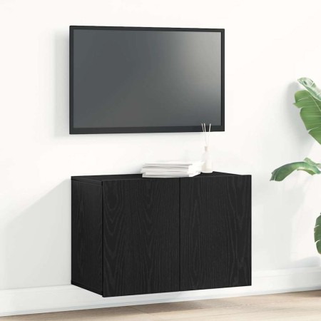 Mueble de TV roble negro 60x30x41 cm madera de ingeniería | Foro24.es | Tu tienda online para hogar, jardín y más Foro24.es