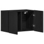 Mueble de TV roble negro 60x30x41 cm madera de ingeniería | Foro24.es | Tu tienda online para hogar, jardín y más Foro24.es