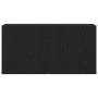 Mueble de TV roble negro 80x30x41 cm madera de ingeniería | Foro24.es | Tu tienda online para hogar, jardín y más Foro24.es