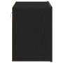 Mueble de TV roble negro 80x30x41 cm madera de ingeniería | Foro24.es | Tu tienda online para hogar, jardín y más Foro24.es