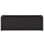 Arriate con sistema de riego automático antracita 100x43x33 cm
