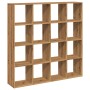 Estantería madera de ingeniería roble artisian 137,5x29x137,5cm | Foro24.es | Tu tienda online para hogar, jardín y más Foro24.es