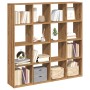Estantería madera de ingeniería roble artisian 137,5x29x137,5cm | Foro24.es | Tu tienda online para hogar, jardín y más Foro24.es
