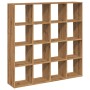 Estantería madera de ingeniería roble artisian 137,5x29x137,5cm | Foro24.es | Tu tienda online para hogar, jardín y más Foro24.es