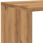 Estantería madera de ingeniería roble artisian 137,5x29x137,5cm | Foro24.es | Tu tienda online para hogar, jardín y más Foro24.es