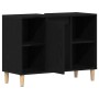 Mueble para lavabo roble negro 80x33x60 cm madera de ingeniería | Foro24.es | Tu tienda online para hogar, jardín y más Foro24.es