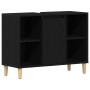 Mueble para lavabo roble negro 80x33x60 cm madera de ingeniería | Foro24.es | Tu tienda online para hogar, jardín y más Foro24.es