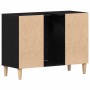 Mueble para lavabo roble negro 80x33x60 cm madera de ingeniería | Foro24.es | Tu tienda online para hogar, jardín y más Foro24.es