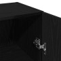 Armario de pared roble negro 34,5x34x90 cm madera de ingeniería | Foro24.es | Tu tienda online para hogar, jardín y más Foro24.es