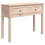 Mesa consola madera maciza de pino 100x35x75 cm | Foro24.es | Tu tienda online para hogar, jardín y más Foro24.es