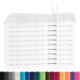 Toallitas 10 pcs Blanco 15 x 21 cm Algodón