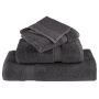 Toallitas 2 pcs Antracita 15 x 21 cm Algodón