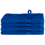 Toallitas 4 pcs Azul 15 x 21 cm Algodón