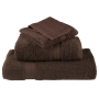 Toallitas 2 pcs Marrón 15 x 21 cm Algodón