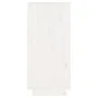 Aparador de madera maciza de pino blanco 60x34x75 cm de vidaXL, Aparadores - Ref: Foro24-813521, Precio: 85,01 €, Descuento: %