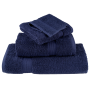 Toallitas 4 pcs Azul marino 15 x 21 cm Algodón