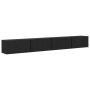 Conjunto de mueble de TV con almacenamiento con puerta 4 pcs