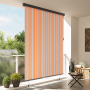 Cortina de Rodillo Exterior Amarillo y azul 200 x 250 cm tela