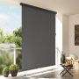 Cortina de Rodillo Exterior Rayado Manual Antracita 200 x 250