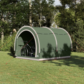 Tienda para guardar bicicletas Verde 256 x 222 x 182 cm