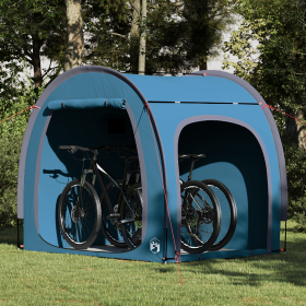 Tienda para guardar bicicletas con techo con almacenamiento con