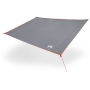 Lona resistente al agua Gris y naranja 350 x 240 cm