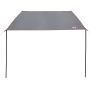 Toldo resistente al agua 460 x 240 cm