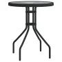 Schwarzes 3-teiliges Garten-Bistro-Set von vidaXL, Gartensets - Ref: Foro24-318774, Preis: 141,81 €, Rabatt: %
